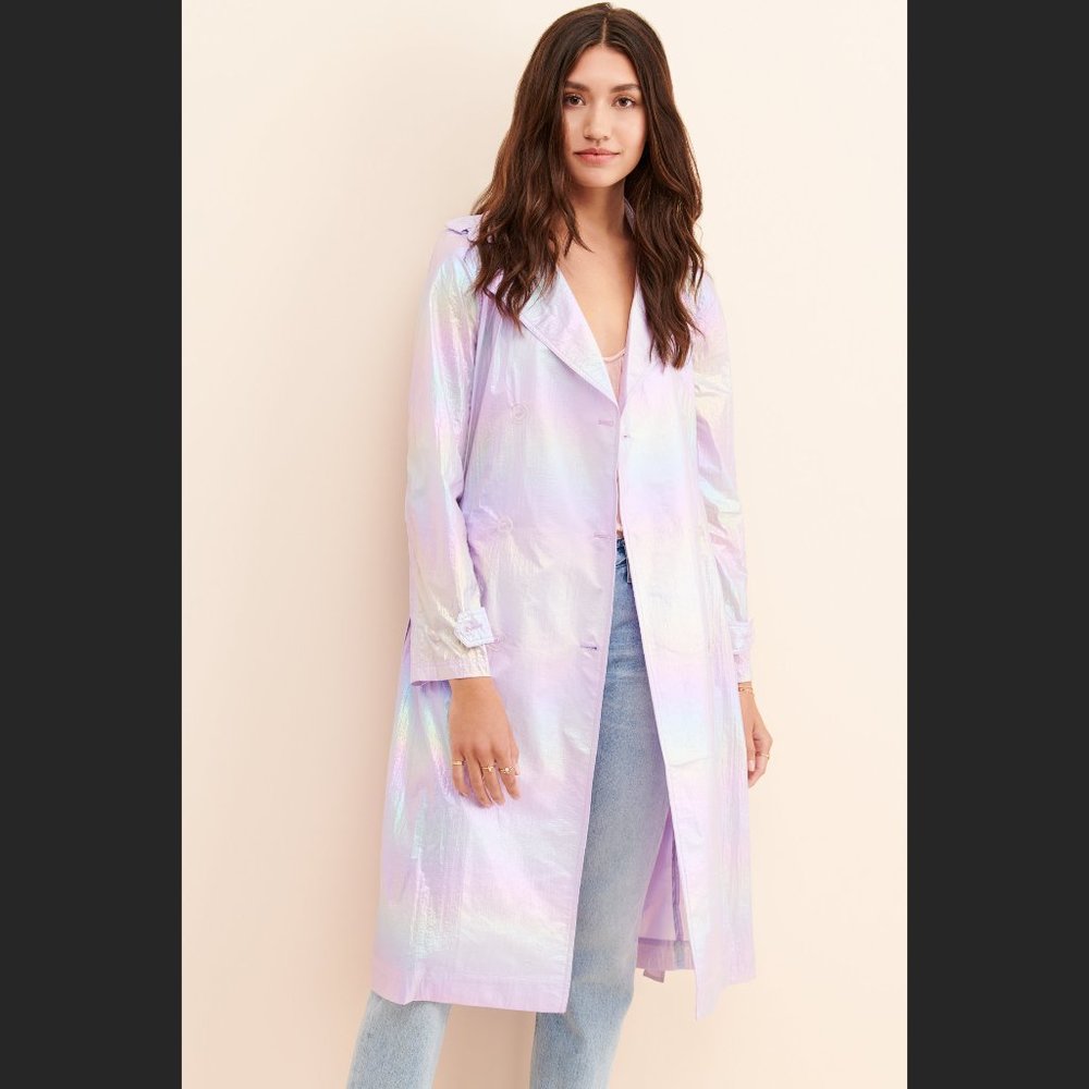 Avec Les Filles Iridescent Trench